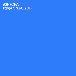 #2F7CFA - Azure Radiance Color Image