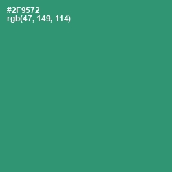 #2F9572 - Eucalyptus Color Image