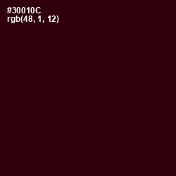 #30010C - Temptress Color Image