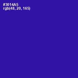 #3014A5 - Blue Gem Color Image