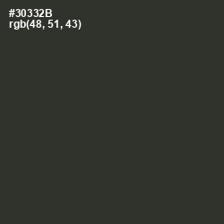 #30332B - Birch Color Image
