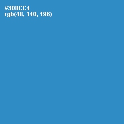#308CC4 - Curious Blue Color Image