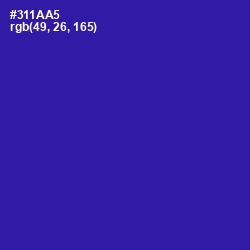 #311AA5 - Blue Gem Color Image