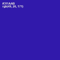 #311AAB - Blue Gem Color Image