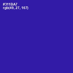 #311BA7 - Blue Gem Color Image