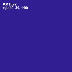 #311E92 - Blue Gem Color Image