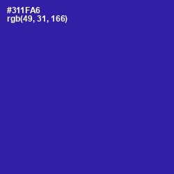 #311FA6 - Jacksons Purple Color Image