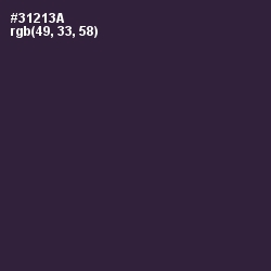#31213A - Blackcurrant Color Image