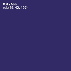 #312A66 - Jacarta Color Image