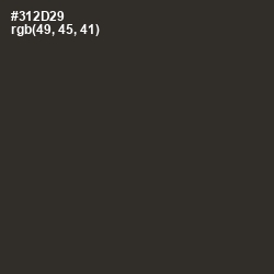 #312D29 - Thunder Color Image