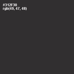 #312F30 - Blackcurrant Color Image
