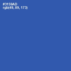 #3159AD - Azure Color Image