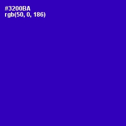 #3200BA - Blue Gem Color Image
