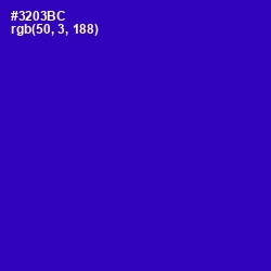 #3203BC - Blue Gem Color Image