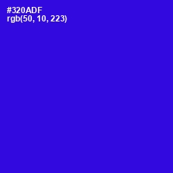 #320ADF - Dark Blue Color Image