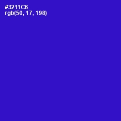 #3211C6 - Dark Blue Color Image