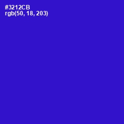 #3212CB - Dark Blue Color Image