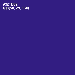 #321D82 - Blue Gem Color Image