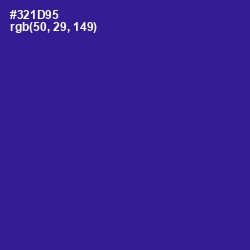 #321D95 - Blue Gem Color Image