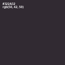 #322A32 - Blackcurrant Color Image