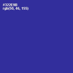 #322E9B - Jacksons Purple Color Image