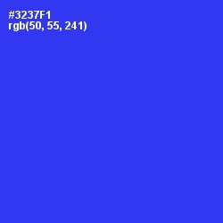 #3237F1 - Blue Color Image