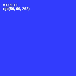 #323CFC - Blue Color Image