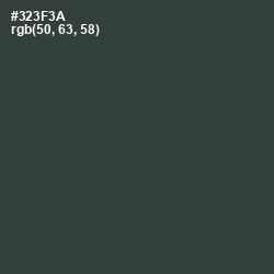 #323F3A - Tuatara Color Image
