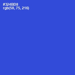 #324BD8 - Mariner Color Image