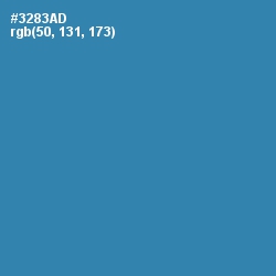 #3283AD - Boston Blue Color Image