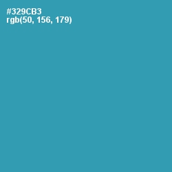 #329CB3 - Boston Blue Color Image