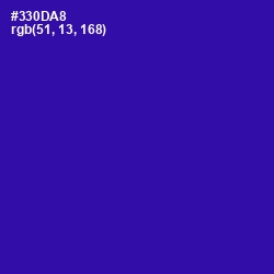 #330DA8 - Blue Gem Color Image