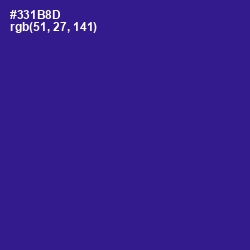 #331B8D - Blue Gem Color Image