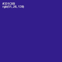 #331C8B - Blue Gem Color Image