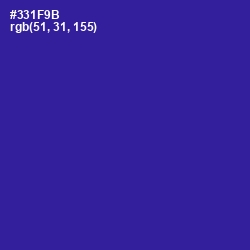 #331F9B - Blue Gem Color Image