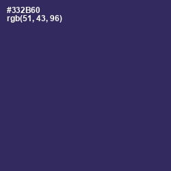 #332B60 - Jacarta Color Image