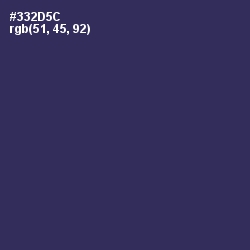 #332D5C - Martinique Color Image