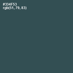 #334F53 - Limed Spruce Color Image