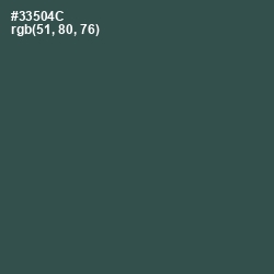 #33504C - Limed Spruce Color Image