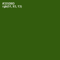 #335D0D - Green House Color Image