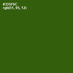 #335F0C - Green House Color Image