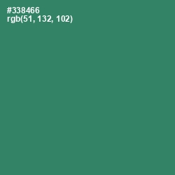 #338466 - Sea Green Color Image