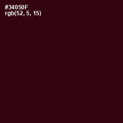 #34050F - Temptress Color Image