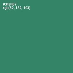 #348467 - Sea Green Color Image