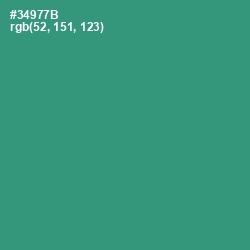 #34977B - Eucalyptus Color Image