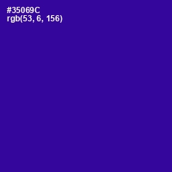 #35069C - Blue Gem Color Image