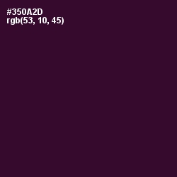 #350A2D - Melanzane Color Image