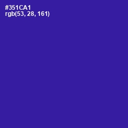 #351CA1 - Blue Gem Color Image