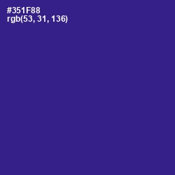 #351F88 - Blue Gem Color Image