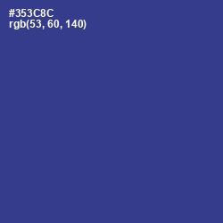 #353C8C - Bay of Many Color Image